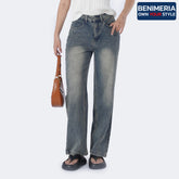 Benimeria-Women's Denim Jeans High-waisted Jeans