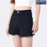 Benimeria-Womens Denim Shorts High-waisted Short Jeans