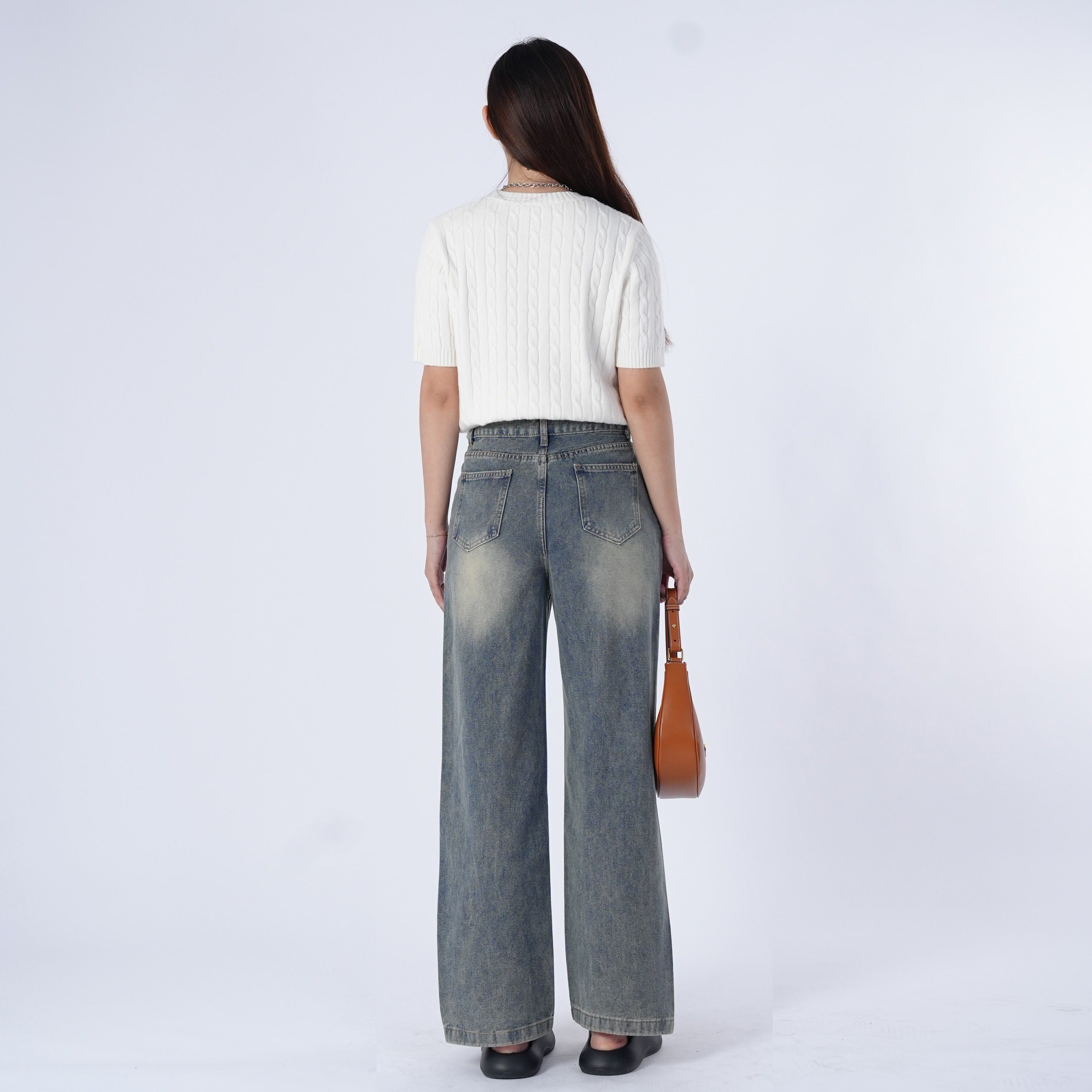 Benimeria-Women's Denim Jeans High-waisted Jeans