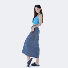Benimeria-WomenSkirts Simple Daily Casual Denim