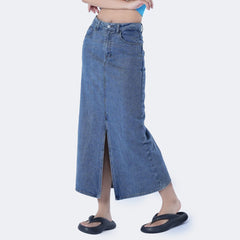 Benimeria-WomenSkirts Simple Daily Casual Denim